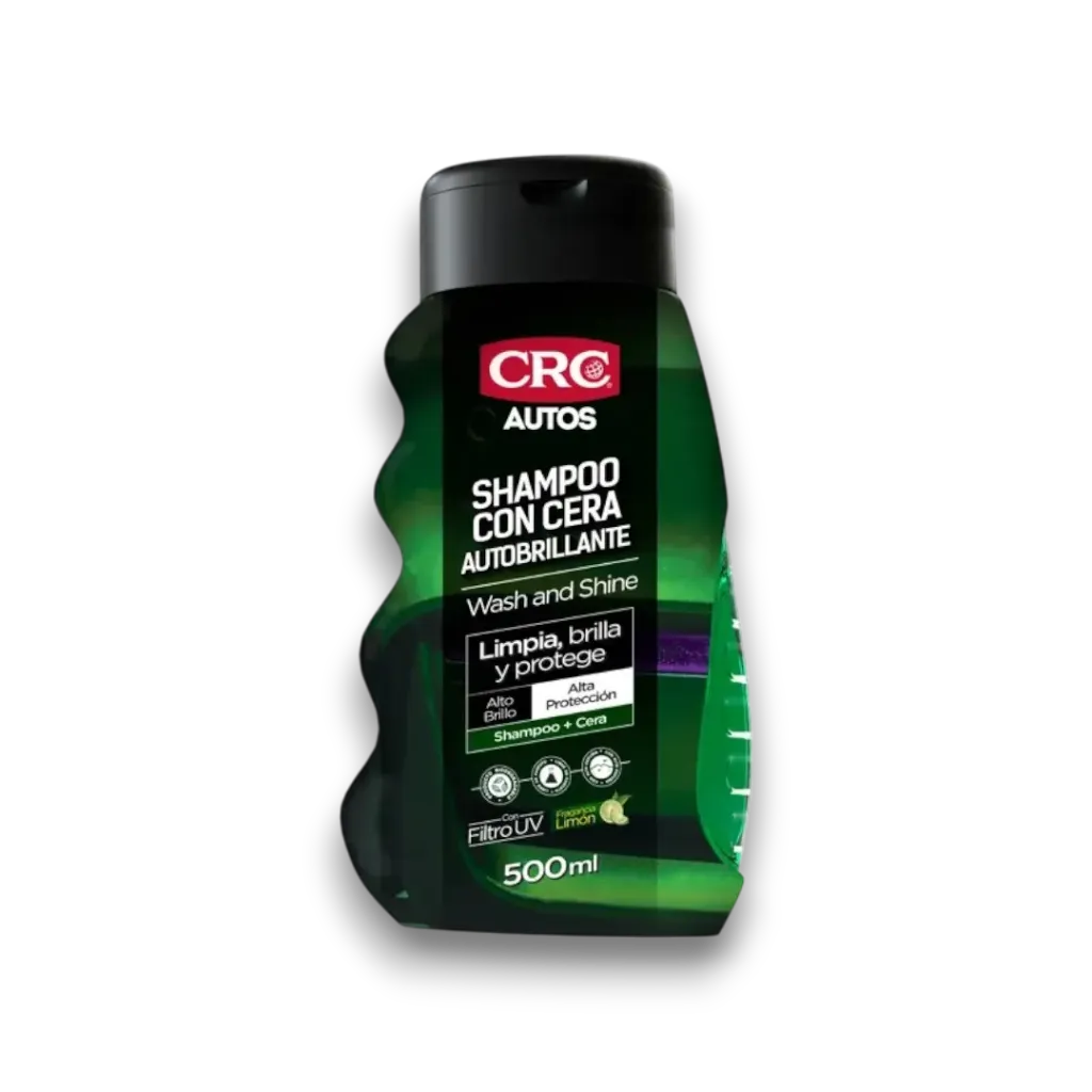 SHAMPOO CERA AUTOBRILLANTE AUTOMOTRIZ 500CC CRC