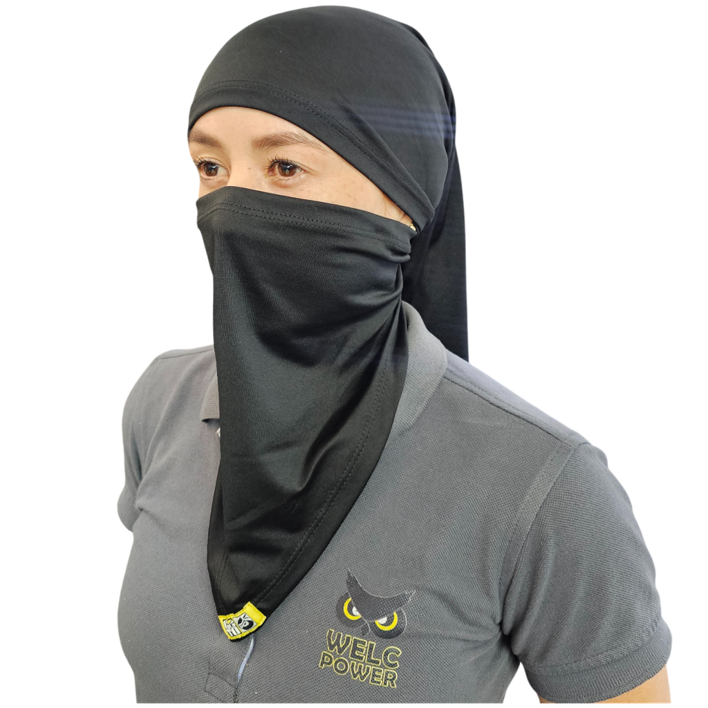 [MBO75002] MULTICLAVA (BALACLAVA O MASCARA CON CUELLO) NEGRO (75Cm)