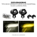 EXPLORADORAS TIPO BMW (PAR) MODELO NUEVO (LUZ INVERTIDA)