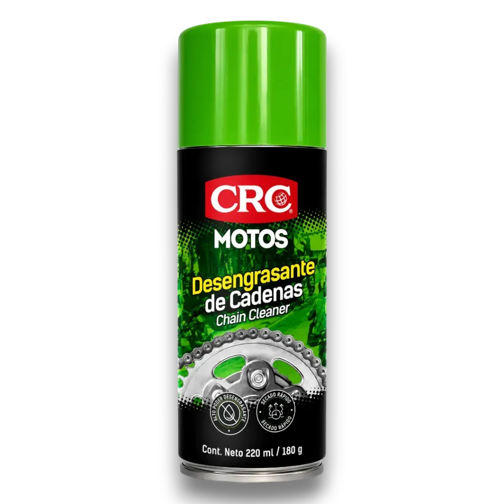DESENGRASANTE DE CADENAS MOTO 220 ML CRC