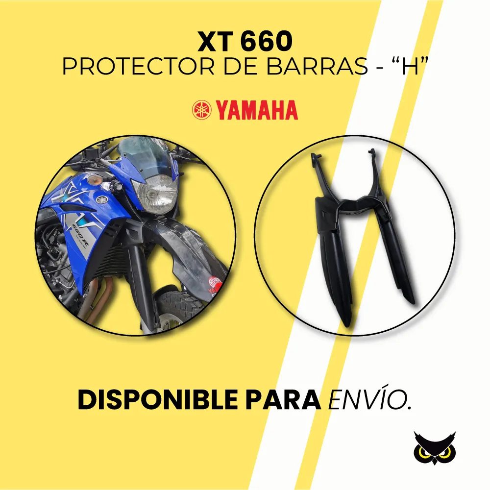 PROTECTOR DE BARRAS EN H TIPO YAMAHA XT 660