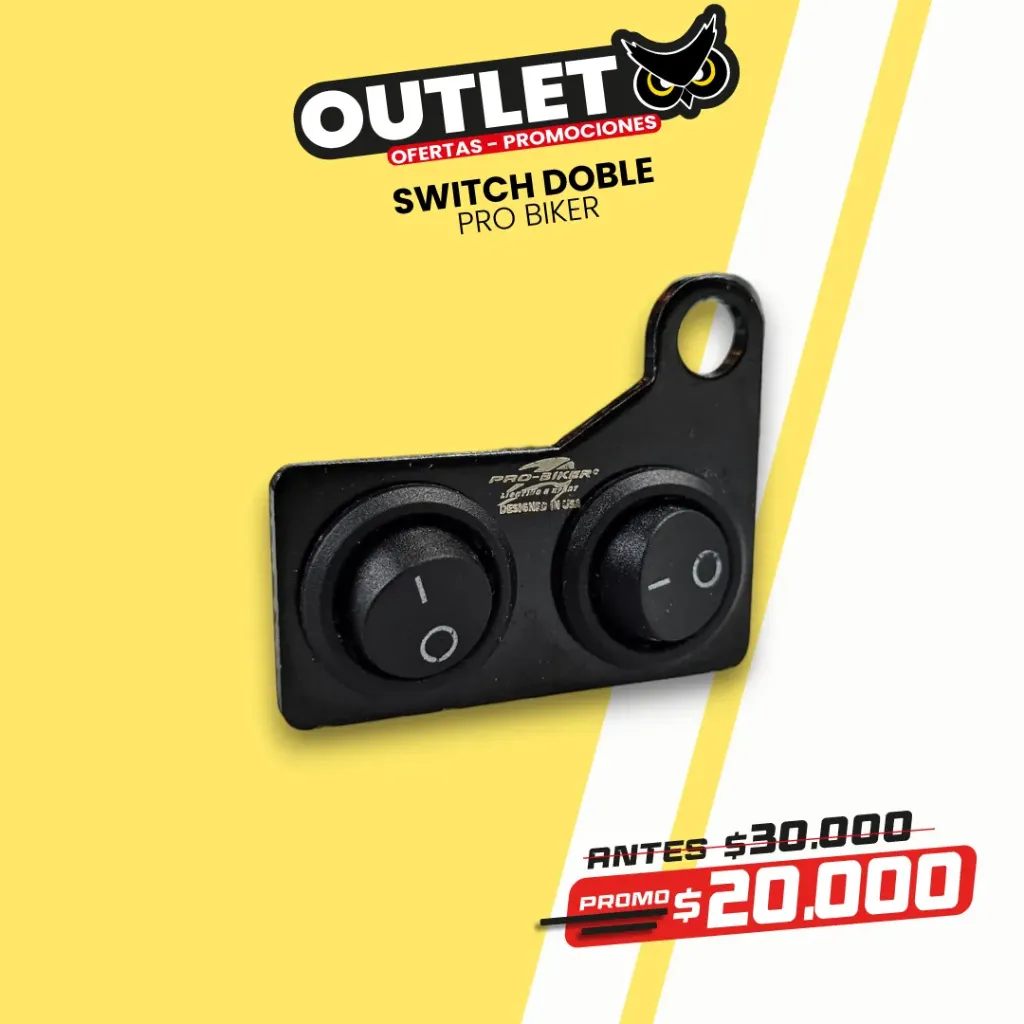 [SDP00001] SWITCH DOBLE - PRO BIKER