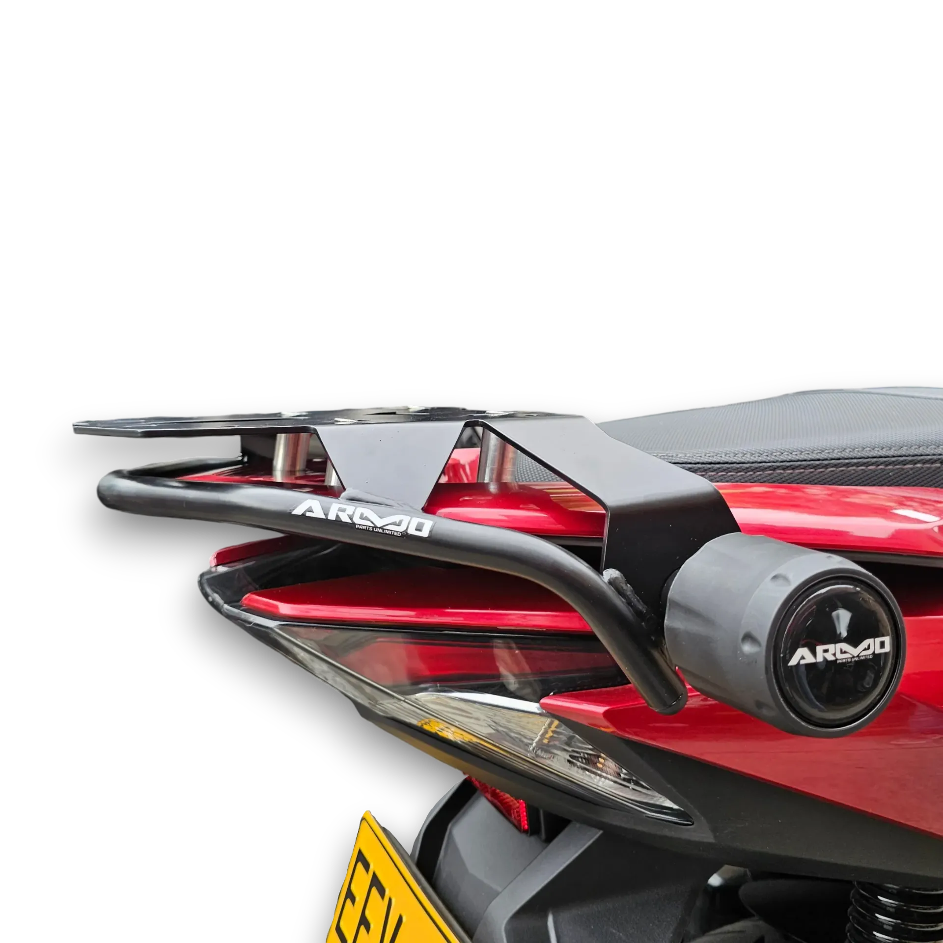 SLIDERS + PARRILLA HONDA PCX DELANTERO Y TRASERO ARMO