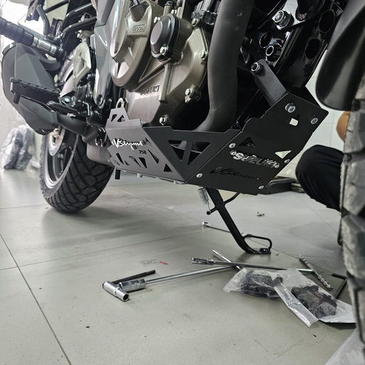 PECHERA SUZUKI VSTROM 250 SX ACERO - PROTECTOR DE MOTOR