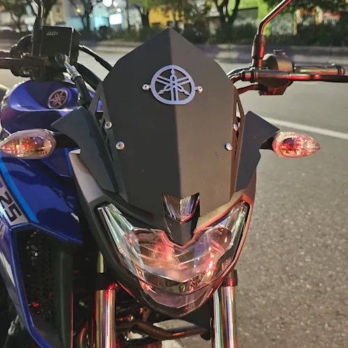 CUPULA YAMAHA FZ25 GRANDE (ACERO)