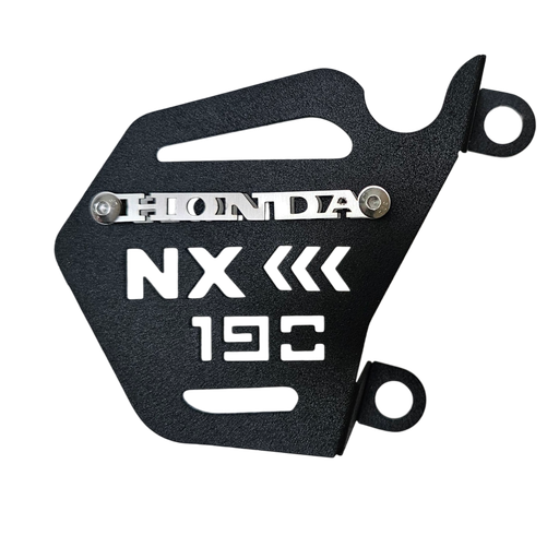PROTECTOR DE CALIPER HONDA NX 190 (ACERO)