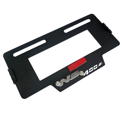 PORTA PLACA BAJAJ PULSAR NS400Z (ACERO)