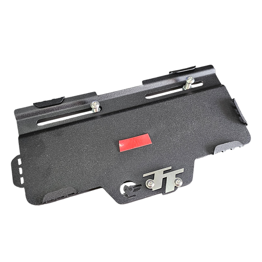 PORTA PLACA SIN PERFORAR AKT TT (ACERO)