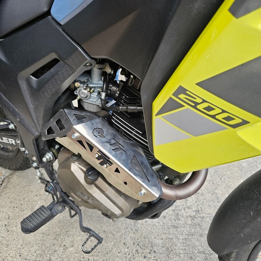 PROTECTOR CURVA DE EXOSTO AKT TTR - TTDS - TT 200 _ LAMINA EN ACERO