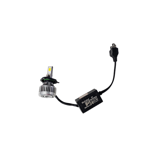 BOMBILLO LED BLANCO MOTOLED 4 CARAS (UNIDAD) 6.000 LUMENS AC/DC