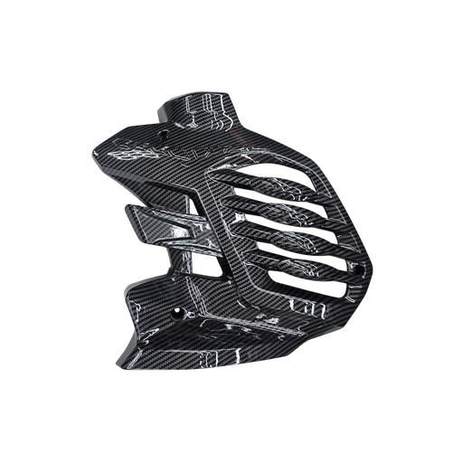 PROTECTOR DE RADIADOR YAMAHA NMAX CONNECTED/V3 (TIPO FIBRA DE CARBONO)