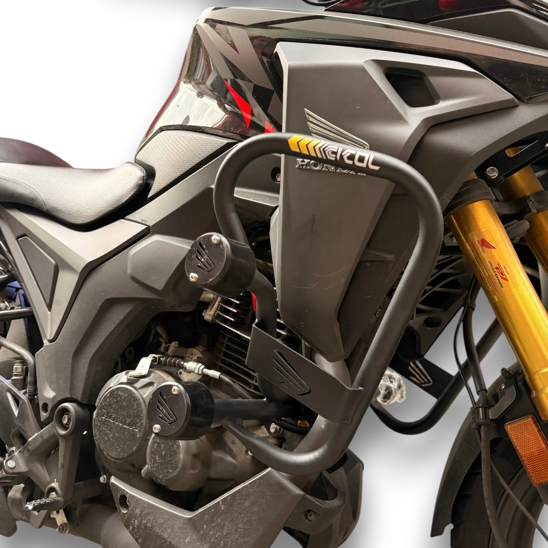 BARRA DE PROTECCIÓN CON SLIDER HONDA NX 190 TIPO STUNT CICOL