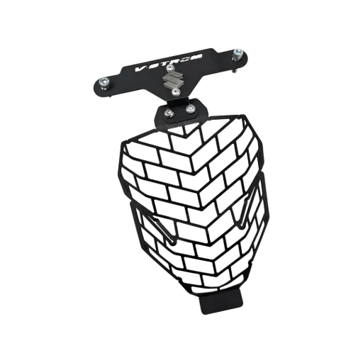 PROTECTOR DE FAROLA SUZUKI VSTROM 160 (ACERO)