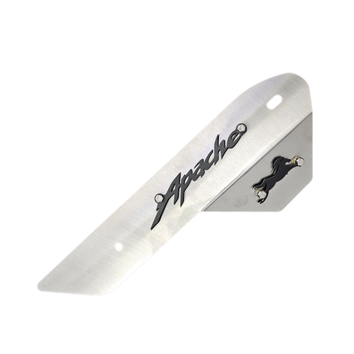 PROTECTOR DE EXOSTO TVS APACHE 4V G1 PEQUEÑO - LAMINA EN ACERO
