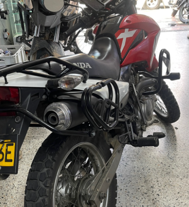 PORTA ALFORJAS HONDA XR 150 WP