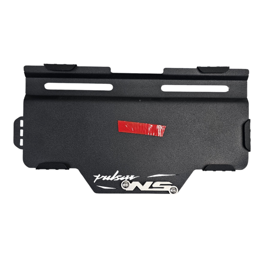 PORTA PLACA BAJAJ PULSAR NS400Z SIN PERFORAR (ACERO)
