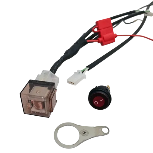 RAMAL INDEPENDIENTE PARA EXPLORADORAS 2 CABLES + SWITCH IMPERMEABLE