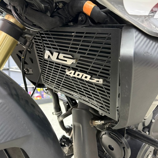 PROTECTOR DE RADIADOR BAJAJ PULSAR NS400Z (ACERO)