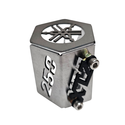 PROTECTOR DE BOMBA FRENO TRASERO YAMAHA XTZ (ACERO)