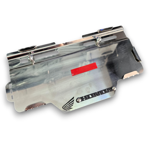PORTA PLACA SIN PERFORAR HONDA (ACERO)