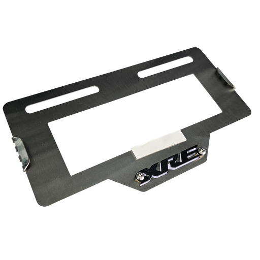 PORTA PLACA HONDA XRE (ACERO)