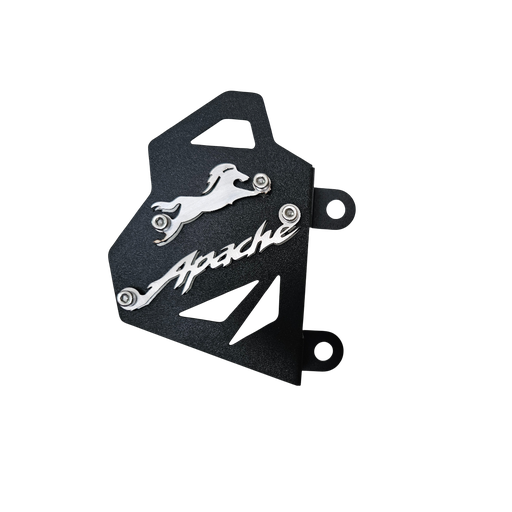 PROTECTOR DE CALIPER TVS APACHE 2V - 4V (ACERO)
