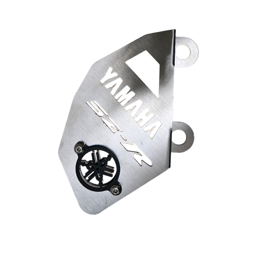 PROTECTOR DE CALIPER YAMAHA SZR 150 (ACERO)