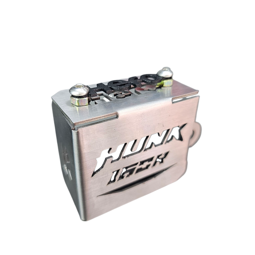 PROTECTOR DE BOMBA FRENO TRASERO HERO HUNK 160 4V (ACERO)