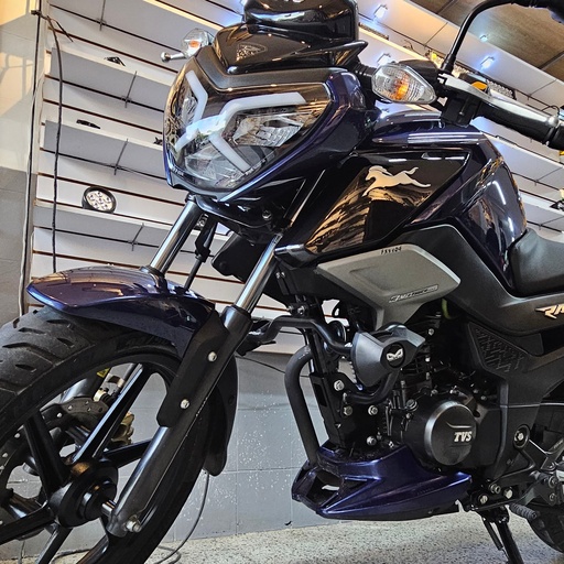 BARRA DE PROTECCIÓN CON SLIDER TVS RAIDER 125 ARMO