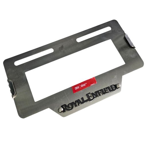 PORTA PLACA ROYAL ENFIELD (ACERO)