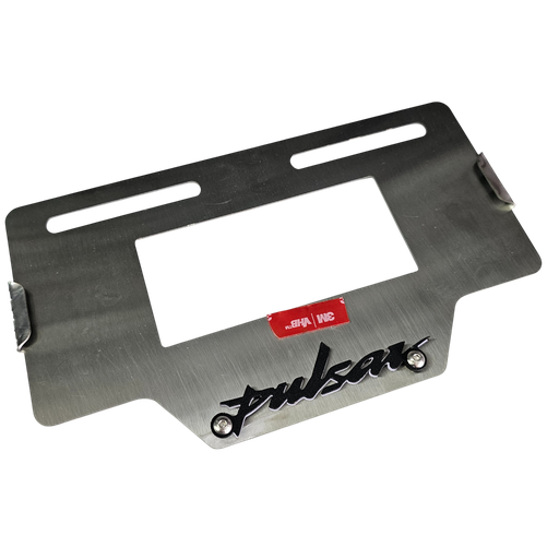PORTA PLACA PULSAR (ACERO)