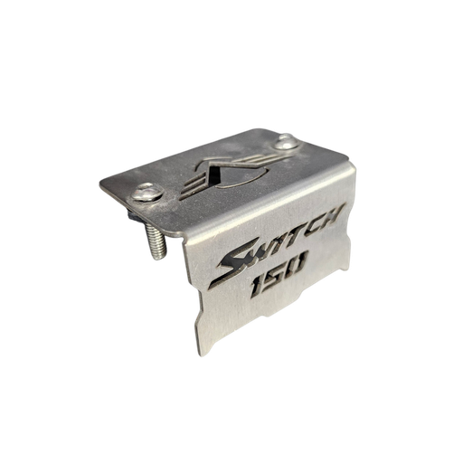 PROTECTOR DE BOMBA FRENO DELANTERO VICTORY SWITCH 150 (ACERO)